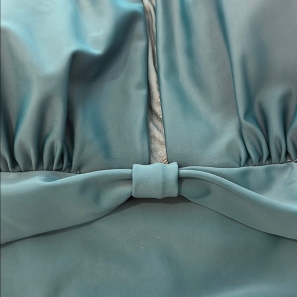 Tempt Me Teal One-Piece Swimsuit With Sheer Back Size 18W NWT - Picture 6 of 11